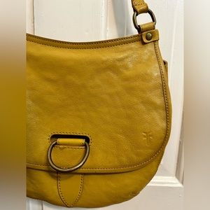 Frye Lucy Crossbody Leather Saddle Bag